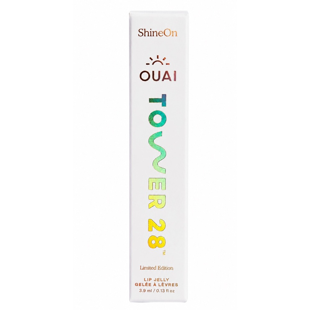 Tower 28 x OUAI‎ ShineOn Lip Jelly Limited Edition St. Barts Gloss 3.9ml 0.13oz